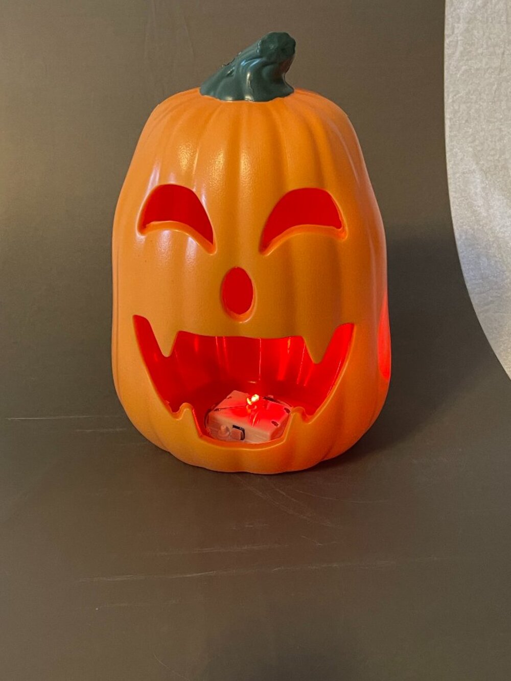 12" Flashing led Light Up Halloween Pumpkin (2267)